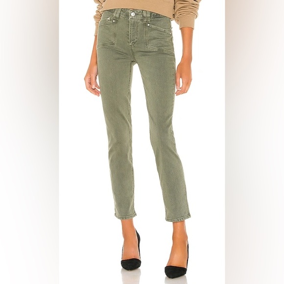 PAIGE CINDY ANKLE STRAIGHT JEANS - Picture 1 of 4